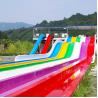 Buy cheap Multi Lane Rainbow Water Slide Fiberglass Customized Size 180 Guests/Hr from wholesalers