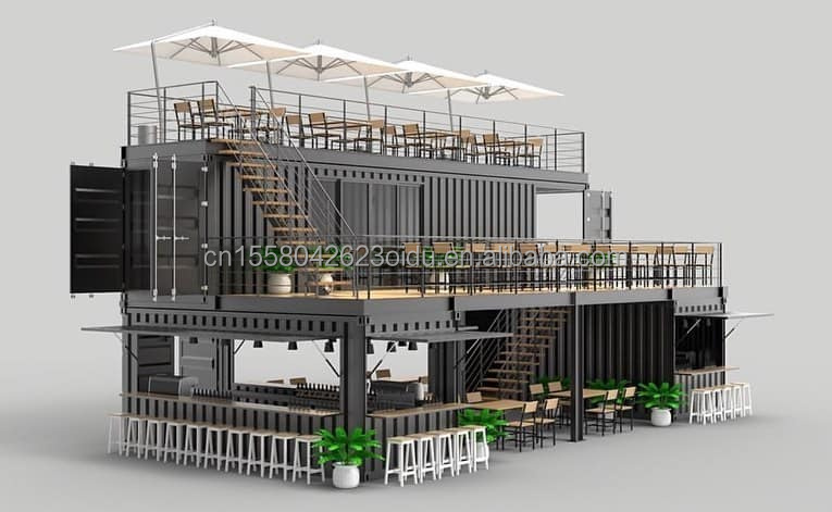 Portable Shipping Modular Prefab Folding Living Homes Storage Expandable Container House with Customized Color and 3D Model