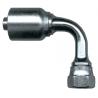 Buy cheap Cr3 Plating 1/4 Inch Hose Fittings 90degree Long Female Sae Elbow from wholesalers