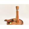 Buy cheap Manual Reusable Refillable Wooden Salt And Pepper Grinder Set Acacia Wood Grinder from wholesalers