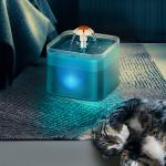 Pet Bowls Feeders Drinker Automatic Cat Water Dispenser Drinking Fountain Length