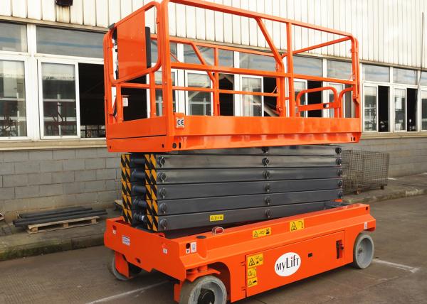 Buy cheap 13.7m Self Propelled Scissor Lift Electric Hydraulic Man Lift Platform from wholesalers