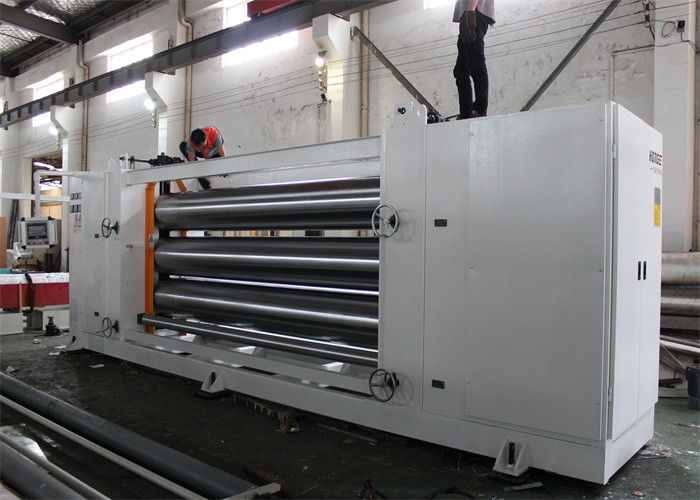 Textile Fabric Calendering Machine , Non Woven Fabric Machinery