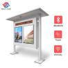 Buy cheap Garden School Park 2000 Nits Outdoor LCD Digital Signage Double Sided Screens from wholesalers