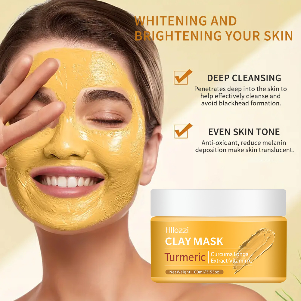 Vitamin C Organic Rose Dead Sea Clay Mud Mask for Face and Body Deep Skin Cleanser Facial Black Mask Purifying