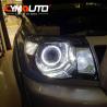 Buy cheap Car Retrofit Shrouds Angel Eyes Crystal LED Shrouds 2.5 Inch / 3 Inch from wholesalers