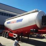 Brand New Powder Discharging Tanker Semi Trailer Cement Discharging Tanker