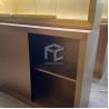 Buy cheap Tempered Glass Jewelry Shop Furniture Electroplated Brushed from wholesalers