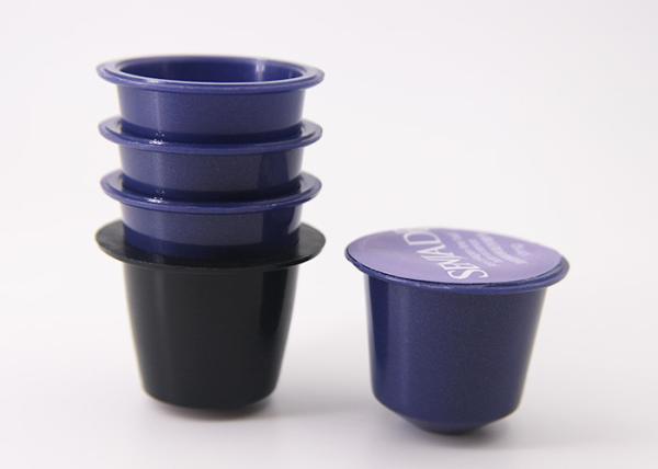 Buy cheap Aluminum Foil Instant Coffee Capsules With Film Lid PP Recipe Standard from wholesalers