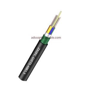 Wholesale GYFTS Outdoor Multimode Fiber Optic Cable FRP Strength Member Steel Armored from china suppliers