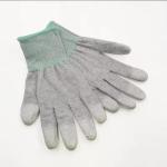 Wholesale Polyurethane Coating Polyester Protection Gloves 13G Nylon Safety Hand