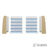 Buy cheap Economical Steel Rack For Medical Shop ODM 4-8 Layers Light Duty from wholesalers