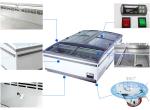 850L Commercial Chest Freezer Manual Defrost Type R600a Refrigerant