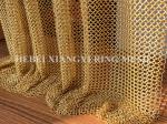 S W Model Copper Chainmail Ring Mesh Curtain For Decoration Room Divider