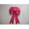 Buy cheap Metallic PVC Holiday Decoration Ribbon Bow Tie , wrapping glitter ribbon bow from wholesalers