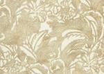 PVC Retro Light Yellow Floral Pattern Wallpaper With Embossed For Bedrooms