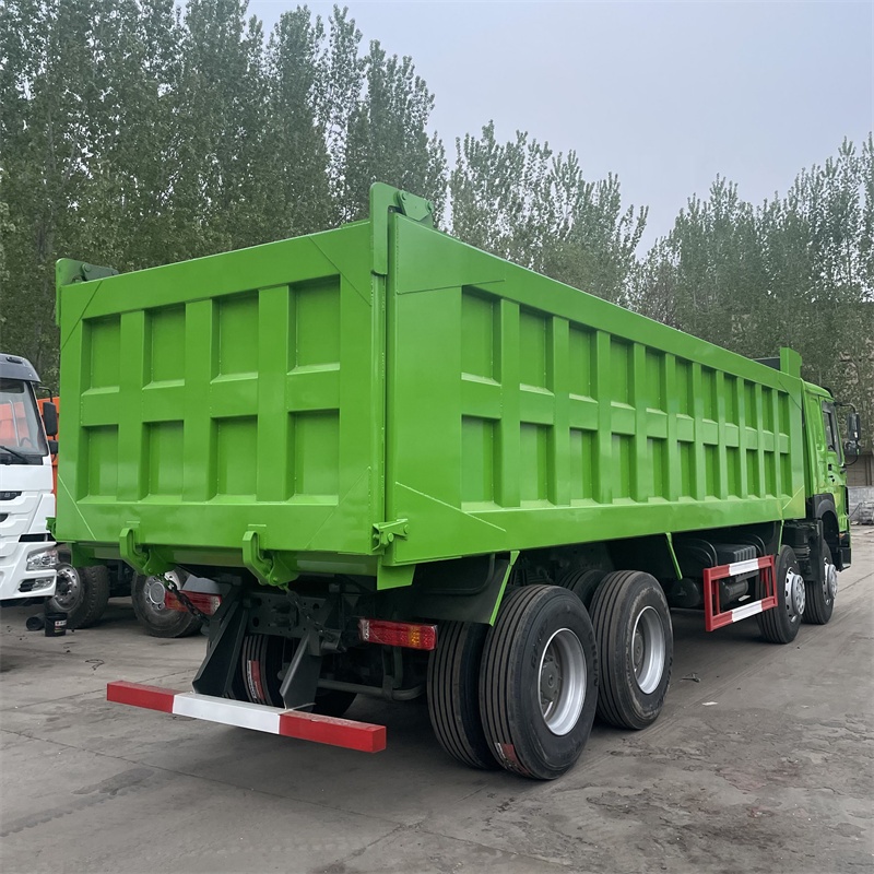Used 8x4 12 Wheels 430hp Foton Dump Truck 12 Forward Shift Driving Diesel Tipper Truck