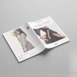 Customizable Laminated Paper Brochure Catalogs With Vibrant Full Color Printing