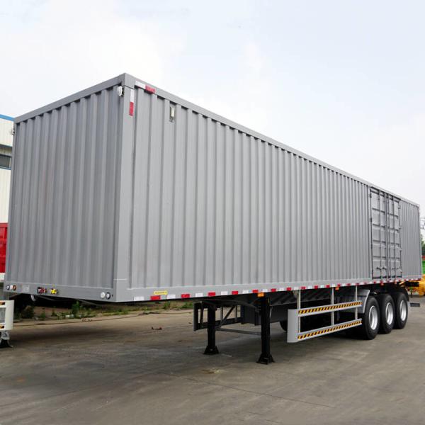 Buy cheap Heavy Duty Enclosed 3 Axle 40ft Dry Van Semi Trailer from wholesalers