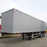 Buy cheap Heavy Duty Enclosed 3 Axle 40ft Dry Van Semi Trailer from wholesalers