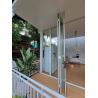 Buy cheap Modern Aluminum Tempered Glass Door , Powder Coated Bi Fold Aluminium Doors from wholesalers