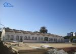 Custom Permanent Party Marquee Tents White For Outdoor Events Luxury Party