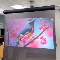 Buy cheap Holographic Projection Screen Film , Rear Projection Film For Glass For Window product
