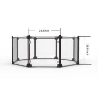Buy cheap 36" Medium Transparent Portable Pet Playpen For Dogs Square Or Rectangle product
