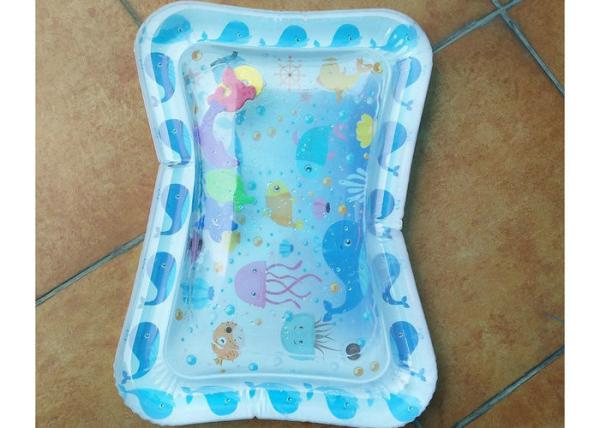 Buy cheap Funny Inflatable Toddler Play Water Mat With Toys Inside Size 66*50cm from wholesalers