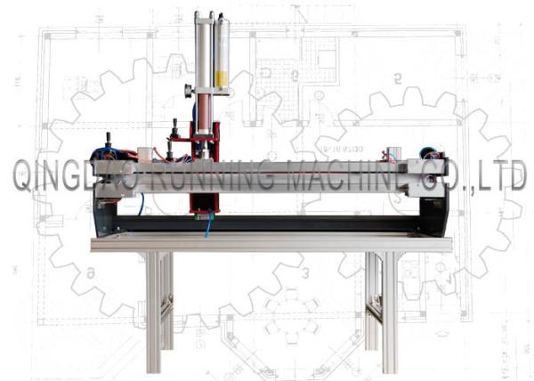 Buy cheap Semi Automatic PVC PU Conveyor Belt Finger Punching Machine Pneumatic Finger Puncher from wholesalers