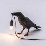 Seletti Nordic Resin Bird Table Lamp Italian Bird Lamp Crow kids table lamp(WH