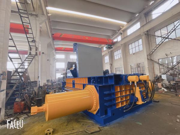 Buy cheap High Production Rate Scrap Metal Baler Machine 180KW Power 700*700mm from wholesalers