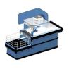 Buy cheap Deluxe Supermarket Checkout Counter Table Coaming Powder coated from wholesalers