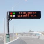OT Series VMS Traffic Signs LED Display Integrated Optical Lens