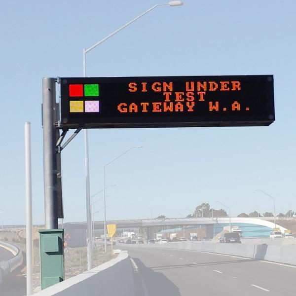 Buy cheap OT12 VMS Digital Traffic Sign Highway Road Safety Information Board from wholesalers