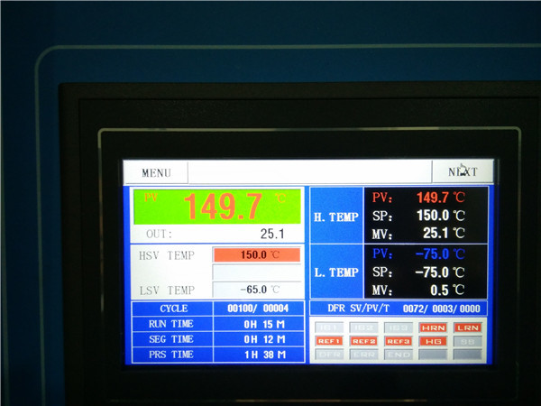 LCD Touch Control Programmable Electronics Thermal Shock Testing Chamber