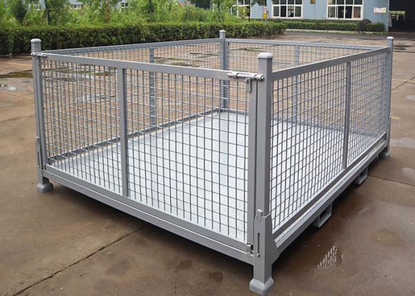 Buy cheap Corrosion Resistant Steel Empty Stackable Stillages For Forklift Transportation from wholesalers