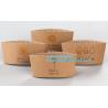 Buy cheap Biodegradable cup sleeve, Corrugated up sleeve with printing, brand logo, hot paper cup,cup sleeve, recyclable sleeve pa from wholesalers