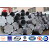 Buy cheap 11M Class 3 S500MC Galvanized Steel Pole For Electrical Power Transmission Line from wholesalers