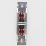 Hotel Villa Apartment Office Building 65mm Nylon Wheel UPVC Double Sliding