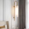 Buy cheap Creative Blue glass Northern Europe tube Hotel prototype room Wall lamp （WH-OR-35） from wholesalers