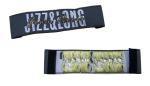 Customized Clothing Woven Labels,Iron On Personalized Garment Label