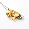 Buy cheap Elephant Jewelry Shaped Crystal Usb Drive Hidden Inside Memory 64gb from wholesalers