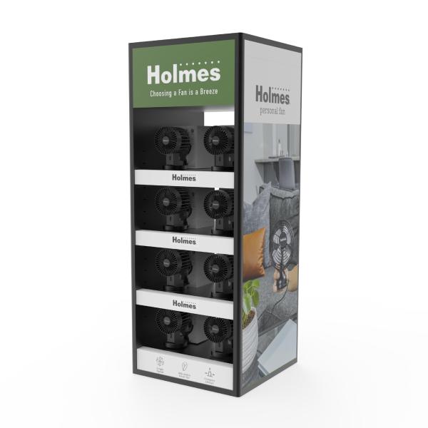 Buy cheap Household Metal Display Stands Small Fan Appliance Floor Standing Display Stands from wholesalers