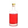 Buy cheap Custom Clear Vodka Empty Glass Wine Bottles With Cork Lid 750ml 500ml 375ml from wholesalers