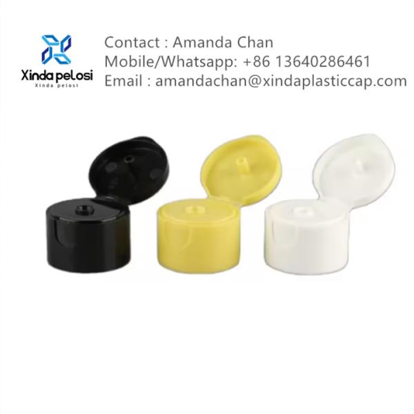 Buy cheap Non Spill Ribbed Smooth Flip Top Cap Bottle Cap Dispenser For Plastic Bottle from wholesalers