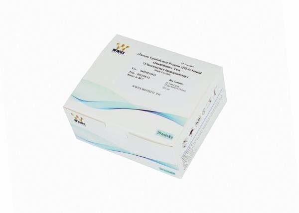 Buy cheap HE4 Rapid Quantitative Fluorescence Immunoassay Test Cassette FIA POCT IVD from wholesalers