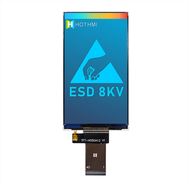 5.0 Inch IPS 480x854 Wide Temperature TFT Display Panel ST7701S For Industrial Computer