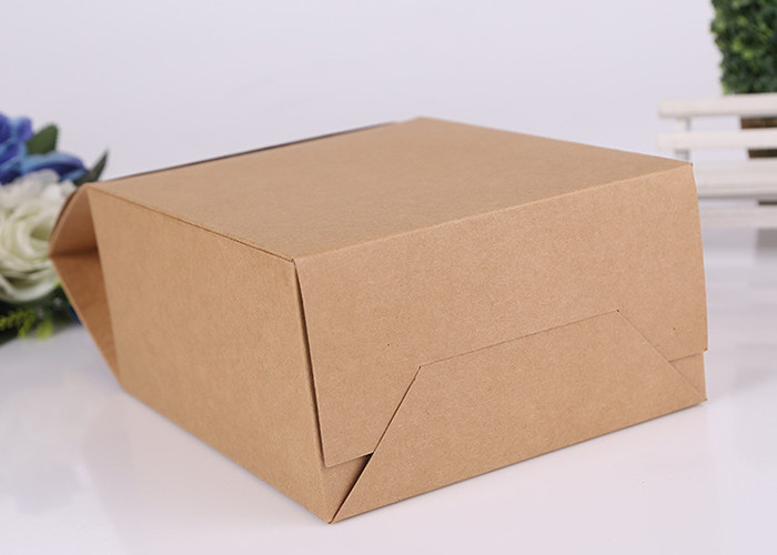 Colored Brown Kraft Paper Gift Bags With Handles , Large Christmas Gift Bags
