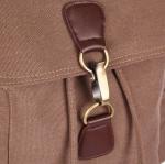 Female thick washed canvas backpack large-capacity leisure travel bag man bag